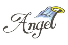 Angel Temporary Tattoo