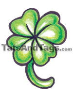 Clover Temporary Tattoo