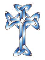 Cross Temporary Tattoo
