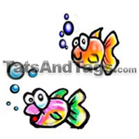 Fish Temporary Tattoo