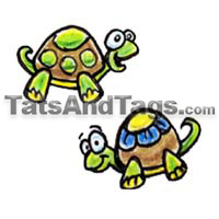 Turtle Temporary Tattoo