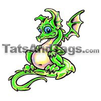 Dragon Tempory Tattoo