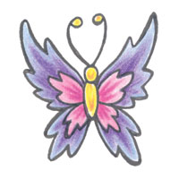 Butterfly Temporary Tattoo