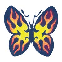 Butterfly Temporary Tattoo