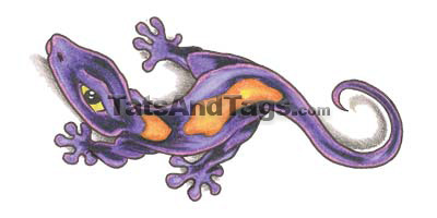 Purple Lizard