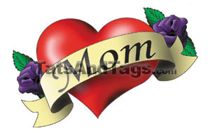 Mom Temporary Tattoo