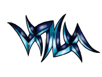 Tribal Temporary Tattoo