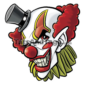 Evil Clown Tattoo Designs on Clown Tattoo Designs   Sickest Tattoo Ever  Read This And Find Out