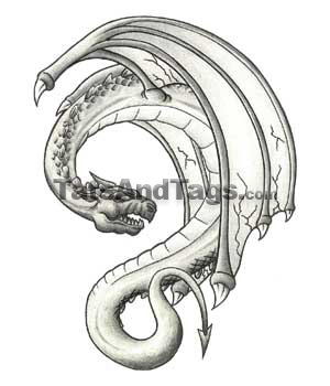 Dragon Temporary Tattoo