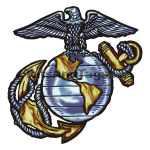 marine logo tattoos