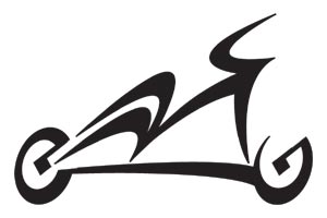 Tribal Recumbent Bike Temporary Tattoo