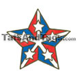 face star temporary tattoo