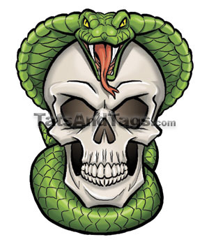 http://tatsandtags.com/images/skull-snake-tattoo.jpg