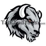 Buffalo Temporary Tattoo
