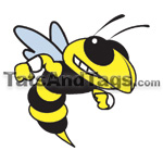 Yellow Jacket Temporary Tattoo