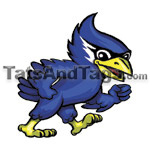 Bluejay temporary tattoo