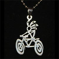 kokopelli pendant