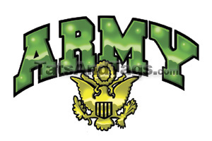 US Army Temporary Tattoo