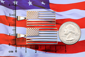 American flag pendant
