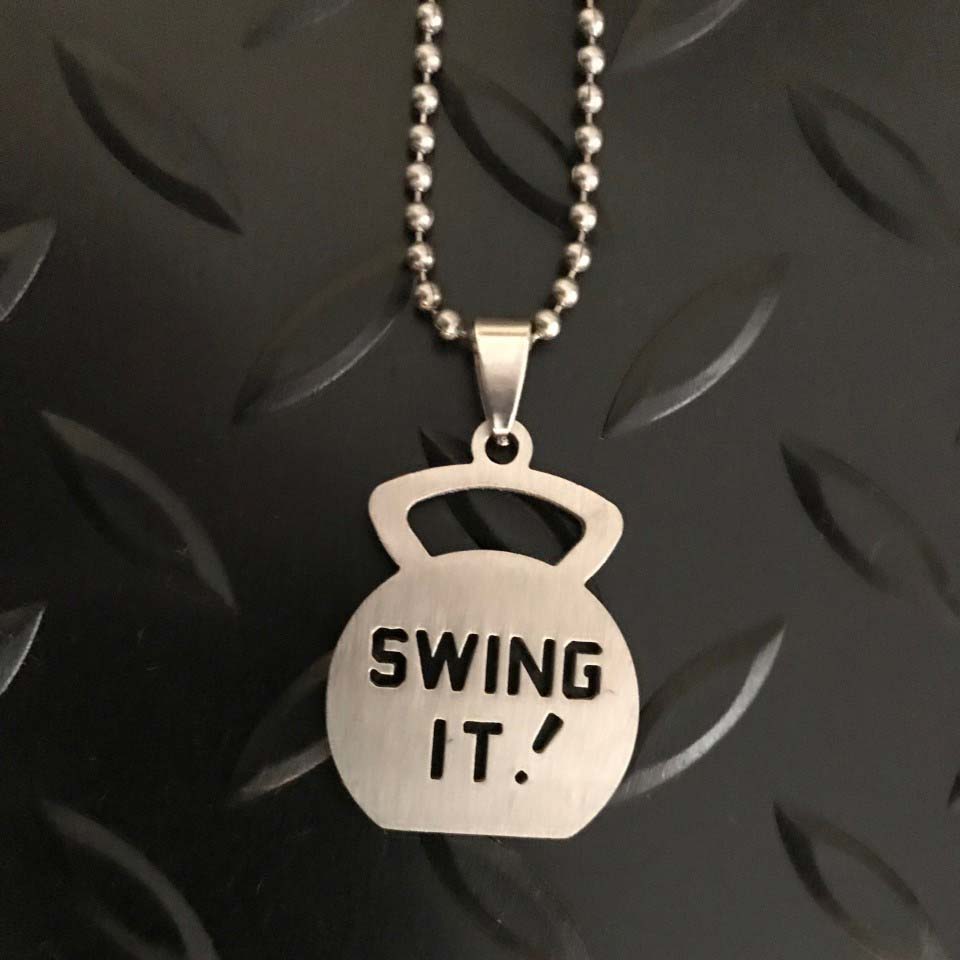 swing it kettlball pendant