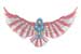 Eagle temporary tattoo