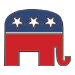 Republican (GOP) tattoo